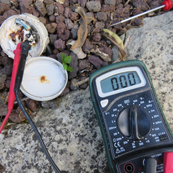 Sécuriser une connexion électrique extérieure