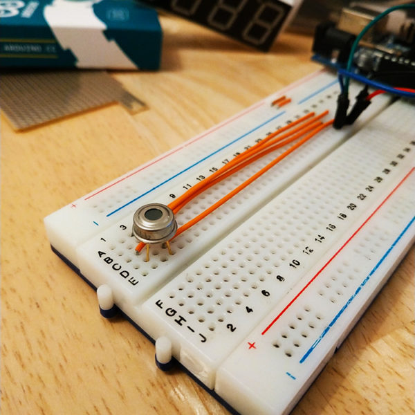 Initiation électronique #2 – Capteur de température infrarouge MLX90614 BAA