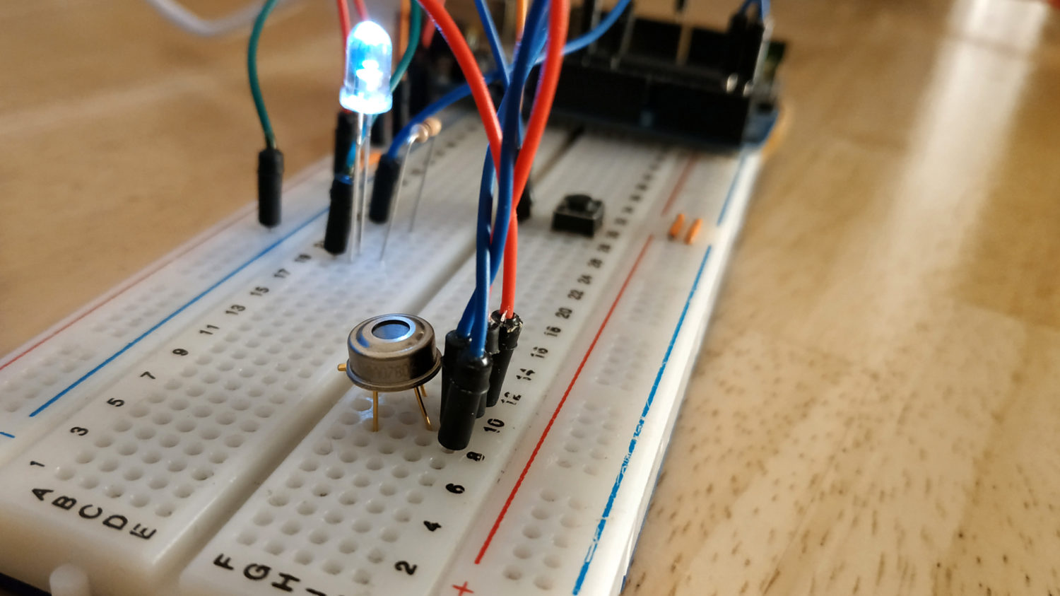 Initiation électronique #3 – Détecteur de présence infrarouge