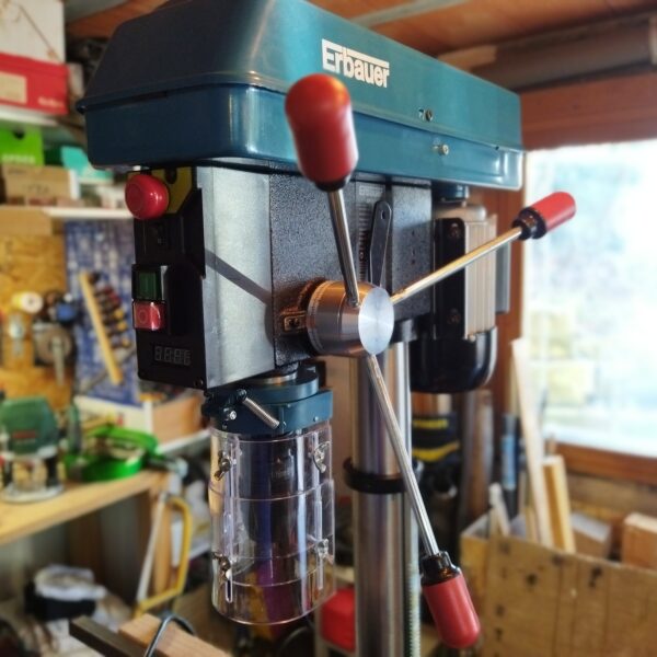 Erbauer EDP750-B drill press with variable speed drive: unboxing and first review