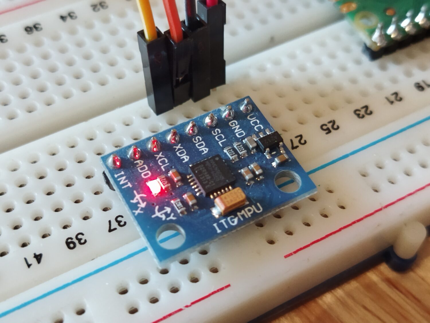 Se positionner avec une Centrale Inertielle: Raspberry Pi Pico et MPU6050