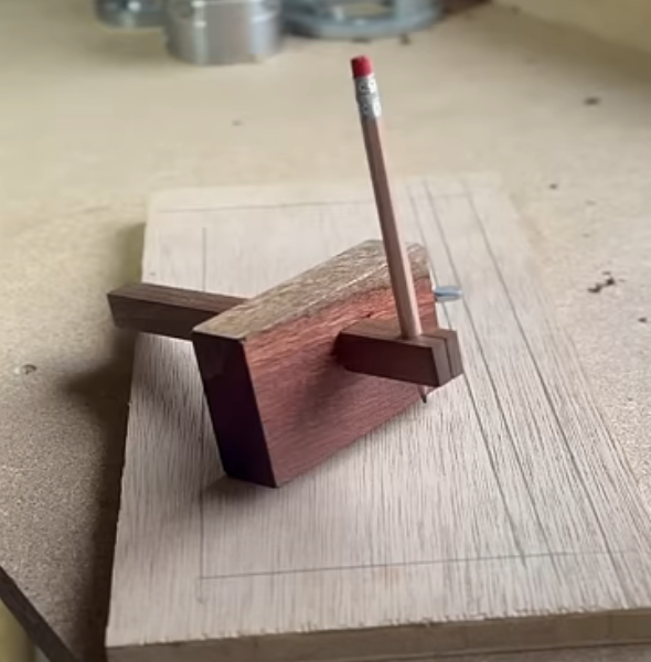 A pretty wooden gauge
